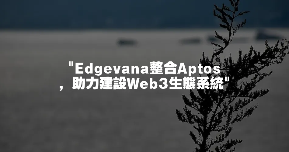  Edgevana整合Aptos，助力建設Web3生態系統 