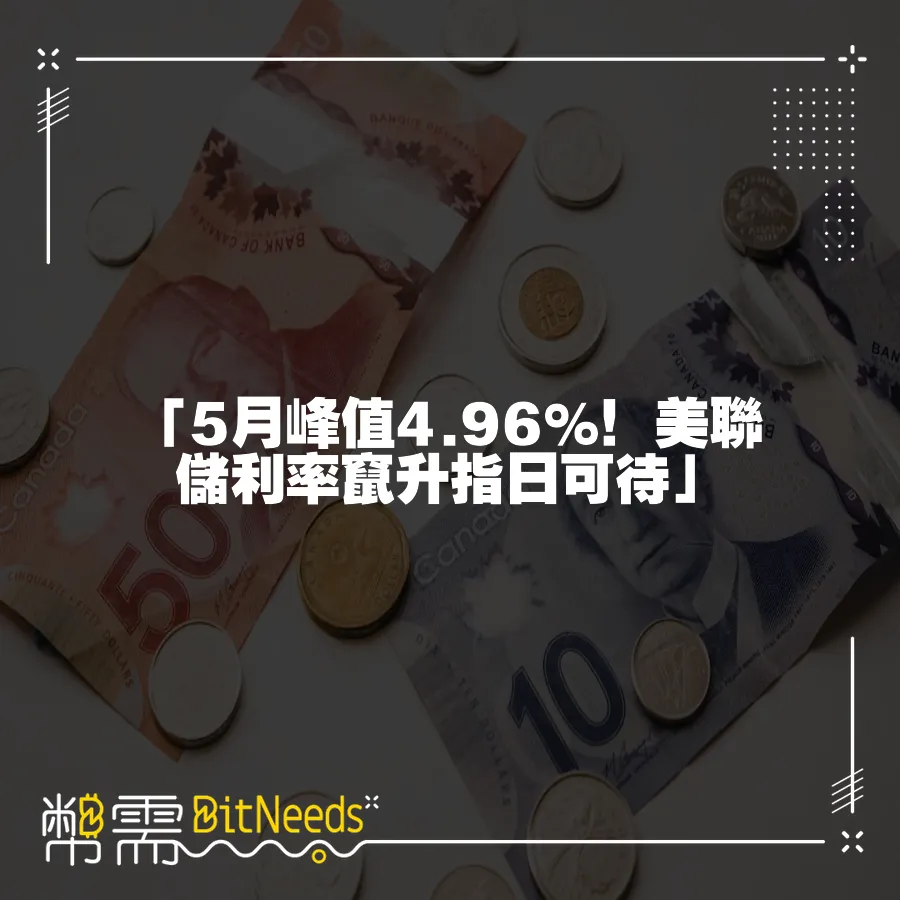 「5月峰值4.96%！美聯儲利率竄升指日可待」