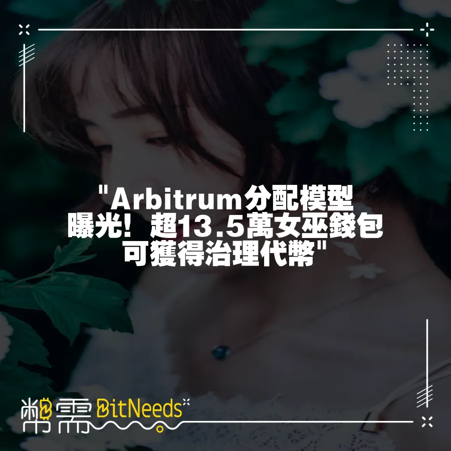  Arbitrum分配模型曝光！超13.5萬女巫錢包可獲得治理代幣 