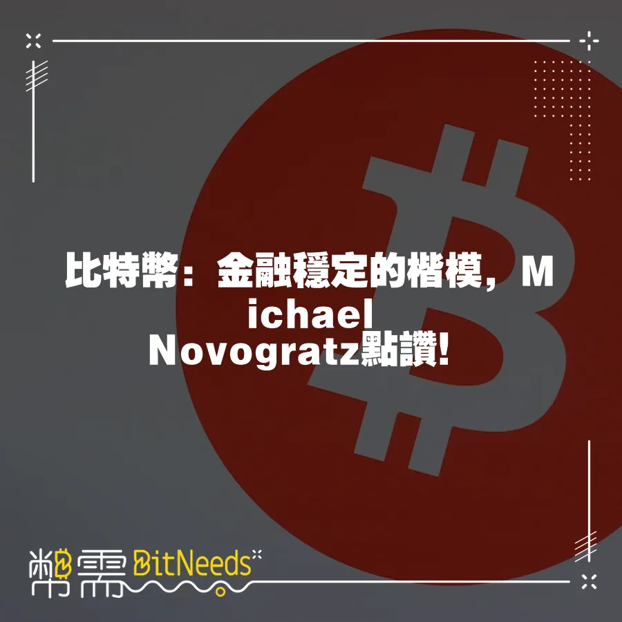 比特幣：金融穩定的楷模，Michael Novogratz點讚！