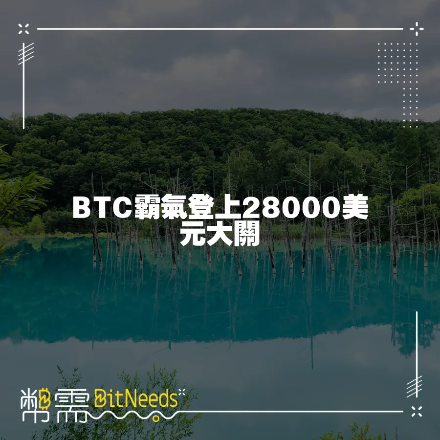 BTC霸氣登上28000美元大關