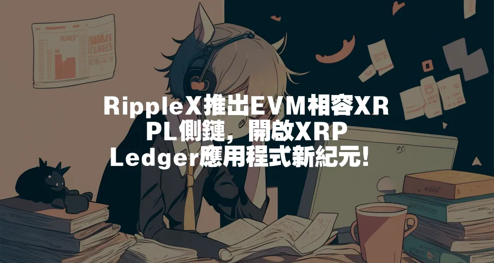 RippleX推出EVM相容XRPL側鏈，開啟XRP Ledger應用程式新紀元！