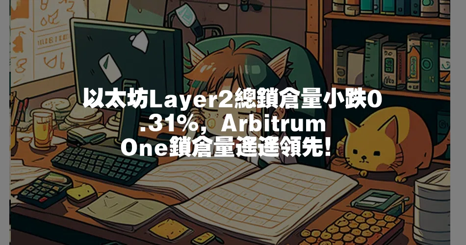 以太坊Layer2總鎖倉量小跌0.31%，Arbitrum One鎖倉量遙遙領先！