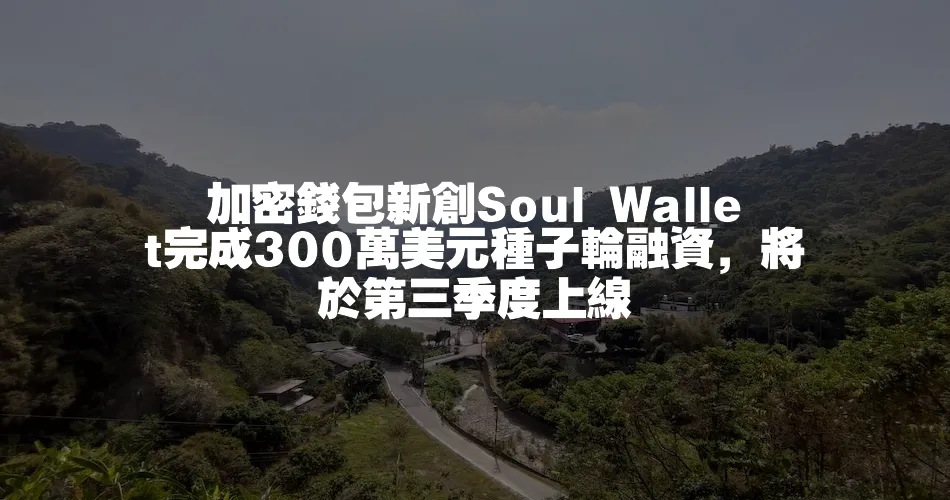 加密錢包新創Soul Wallet完成300萬美元種子輪融資，將於第三季度上線