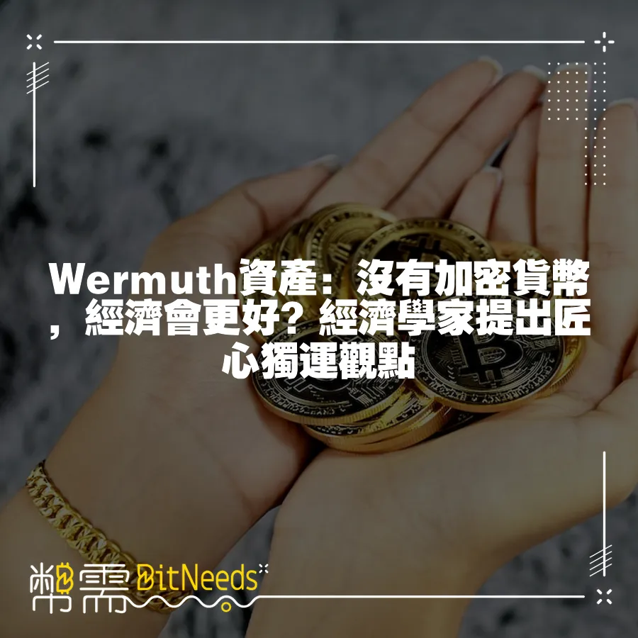 Wermuth資產：沒有加密貨幣，經濟會更好？經濟學家提出匠心獨運觀點