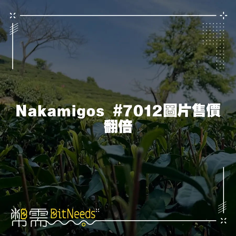 Nakamigos #7012圖片售價翻倍