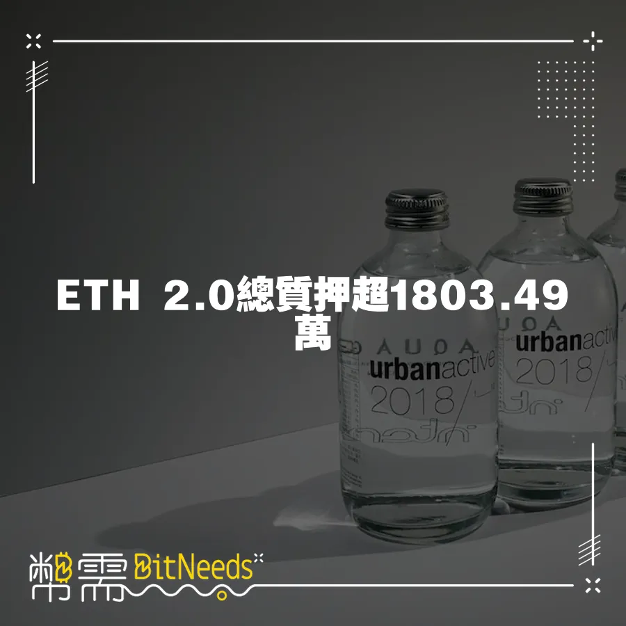 ETH 2.0總質押超1803.49萬