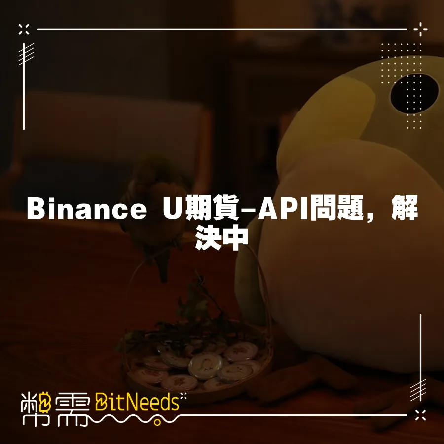 Binance U期貨-API問題，解決中